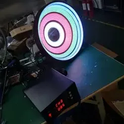 Circuit imprimé de détection de soudure AOI, 150mm, détection de caméra CCD, éclairage, lumière LED spéciale tricolore