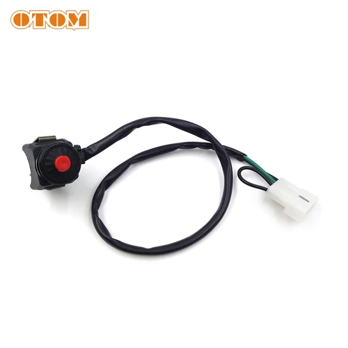 Imagen 2 del producto OTOM-botón de arranque eléctrico para motocicleta, interruptor de encendido y apagado para KTM EXC SX XCF HUSQVARNA FC TC TE 125 150 250 450