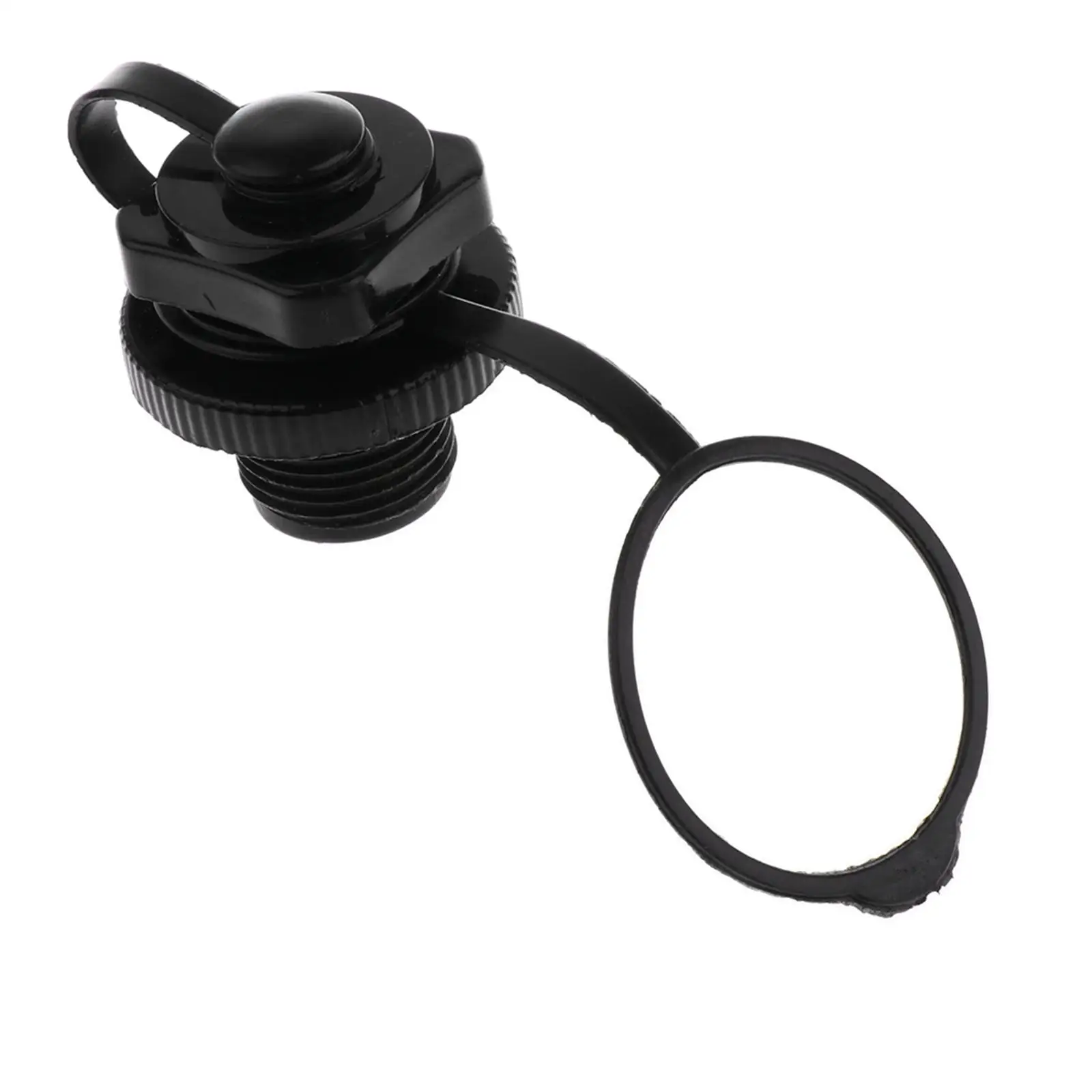 Válvula inflável Plug para caiaque e barcos, tipo parafuso, peças, 22mm