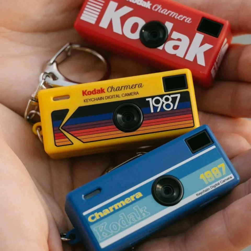 Original Kodak Digital Camera Charmera Keychain 1987 CCD 35MM/F2.4