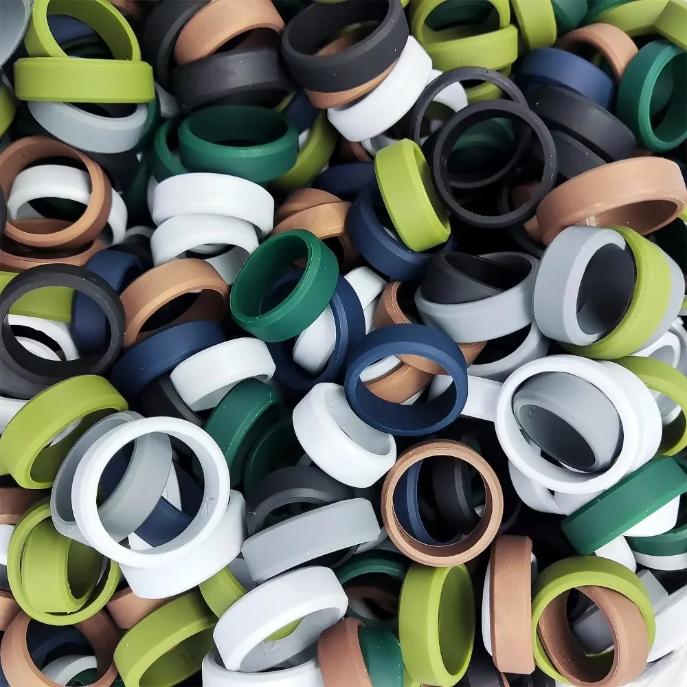 Silicone Elastic for Men Rings  Decorative Accessories Holiday Gift