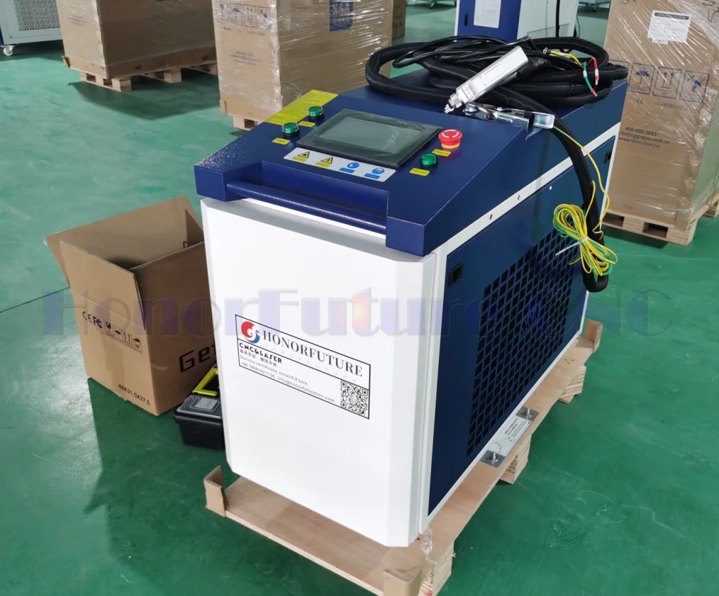 

Hot Sales 1000w 1500w 2000w 3000w Stainless Steel Fiber Handheld 5 In 1 Laser Welder Welding Cleaning Machine