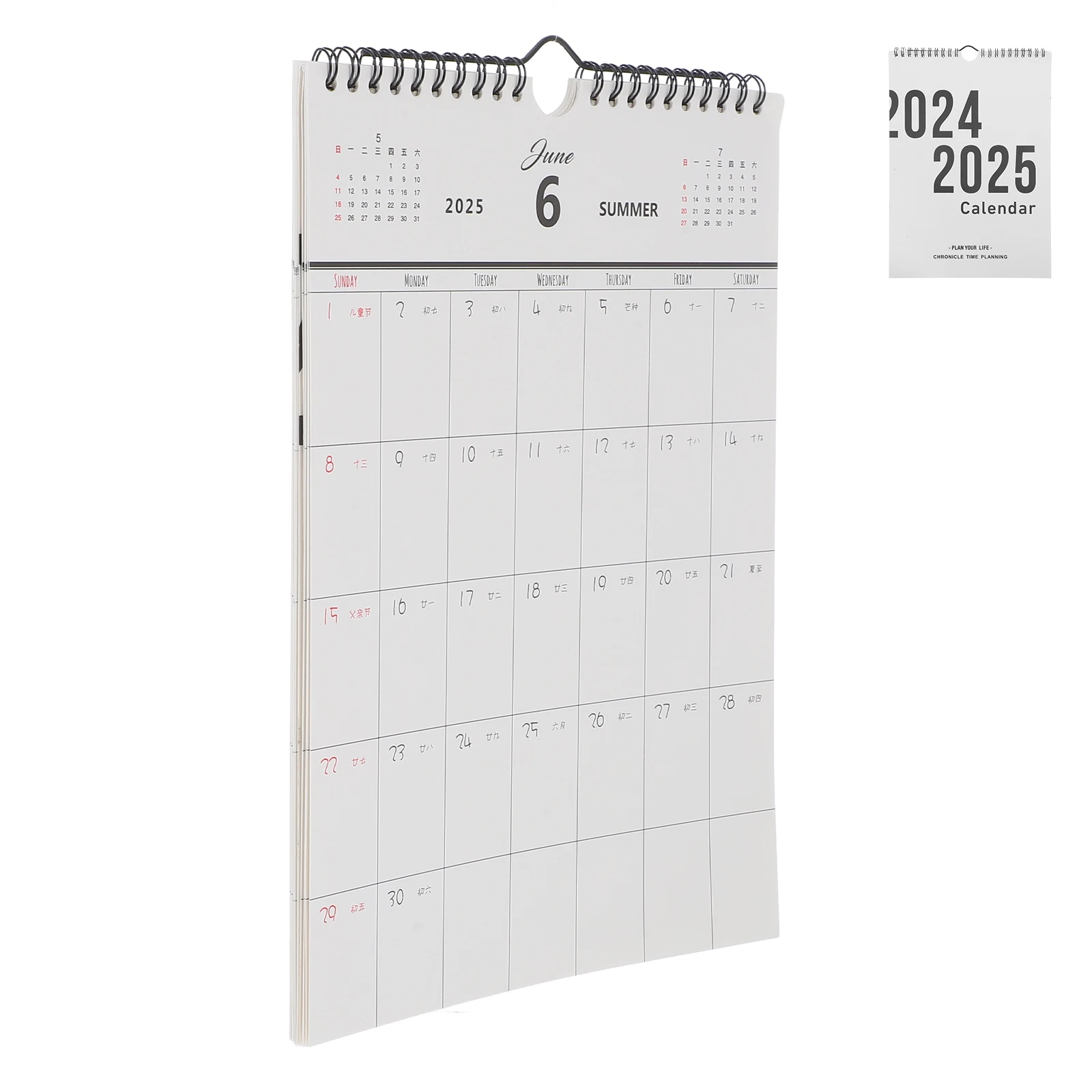 

2025 Wall Calendar Hanging Calendar Creative Office Planning Yearly Month Layout Paper Printed Wall Calendar