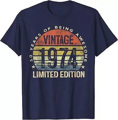 50 Year Old 1974 Limited Edition 50th Birthday Gift Unisex T-Shirt