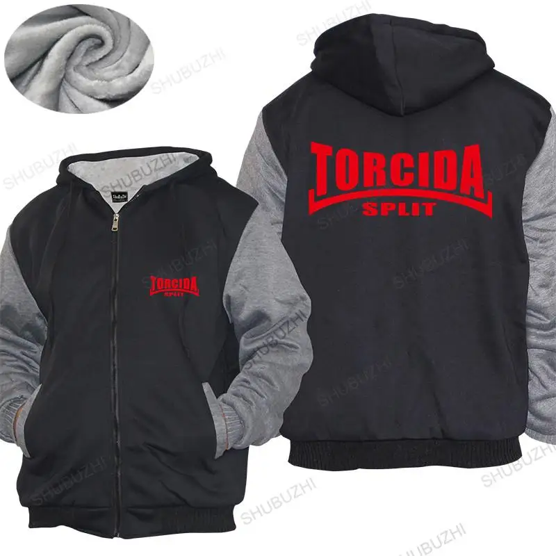 New Arrived Mens hoodies Torcida Split hoodies Hajduk Ultras Croatia Hrvatska men cotton warm coat Bigger Size Homme