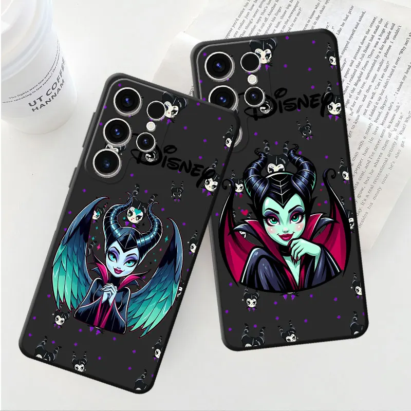 Disney Poshion Queen witch Phone Case for Samsung Galaxy S21 5G S22 Plus S24 Ultra S21 FE S20 S23 Ultra Cover Bumper Silicone