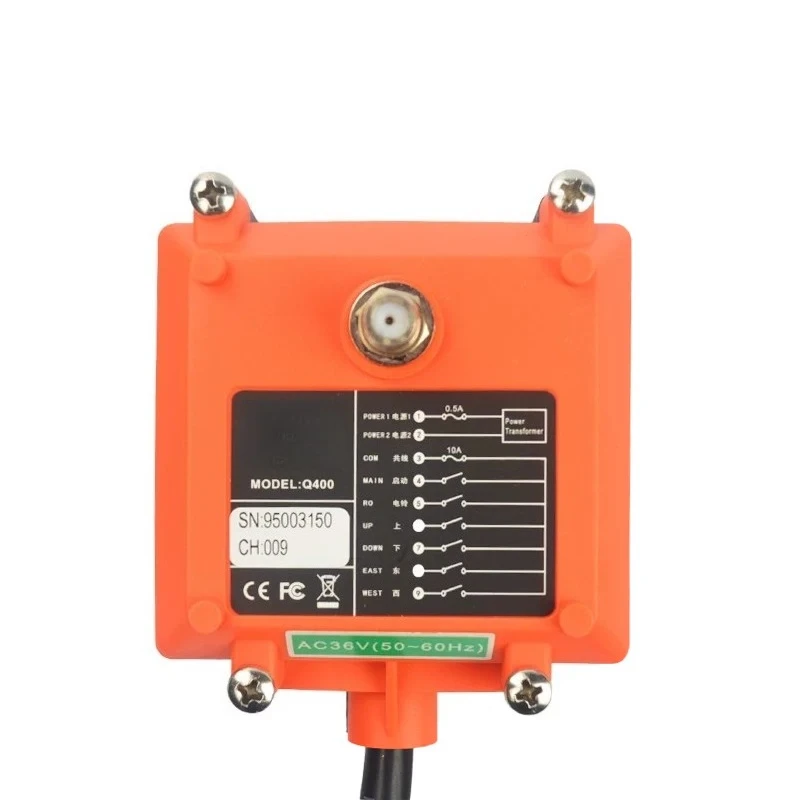 Four-Button Single Speed Q400 Lifting Drive Electric Hoist Motor Industrial Wireless Remote Control Elevator Crane