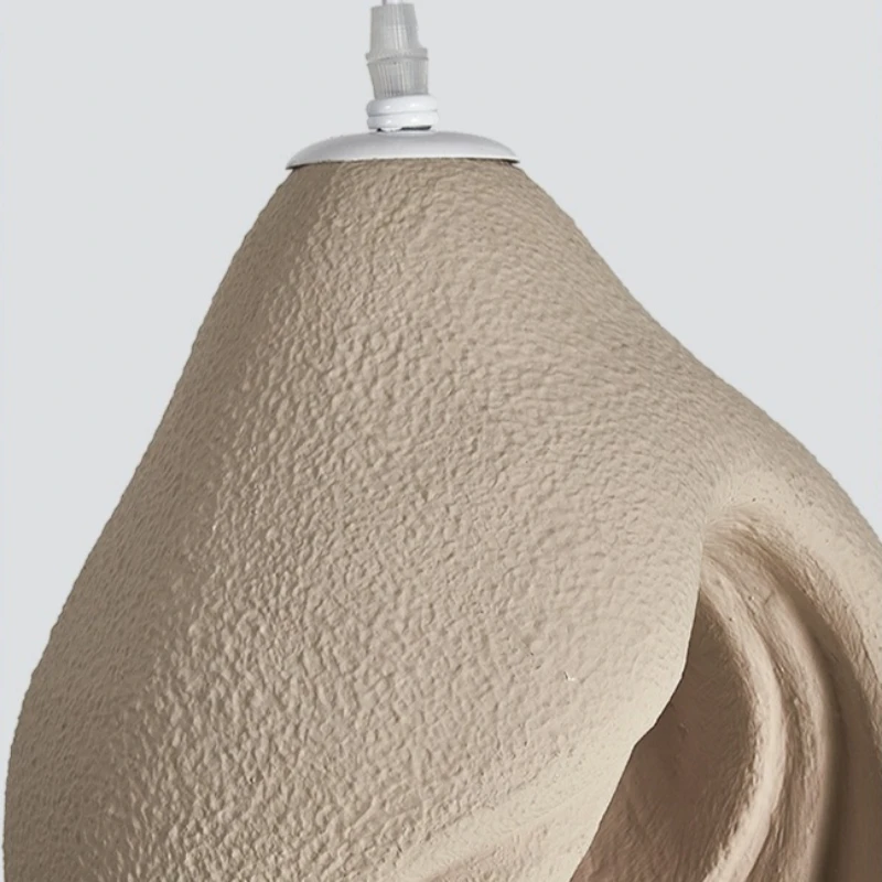 اليابانية وابي سابي نمط الراتنج قلادة أضواء مطعم مقهى الثريات لوفت المطبخ جزيرة الإقامة المنزلية دراسة الإضاءة الديكور