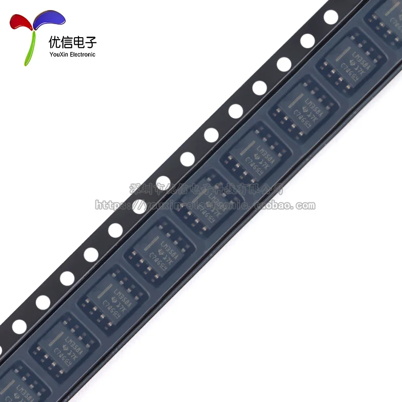 10PCS original echte patch LM358ADR SOIC-8 dual-kanal standard betriebsverstärker IC chip