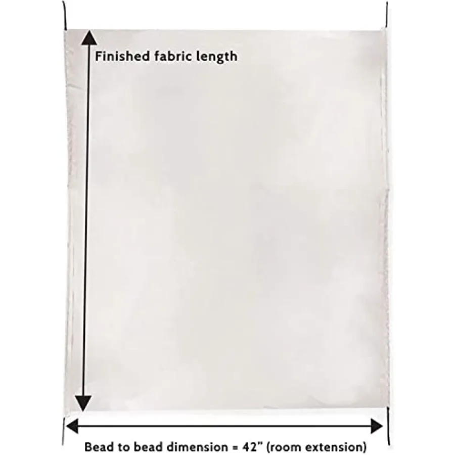 قماش مظلة بديل باللون الأسود 108.0 لحماية مظلة الفناء RV الخارجية في ضوء الشمس والمطر مع متين #2