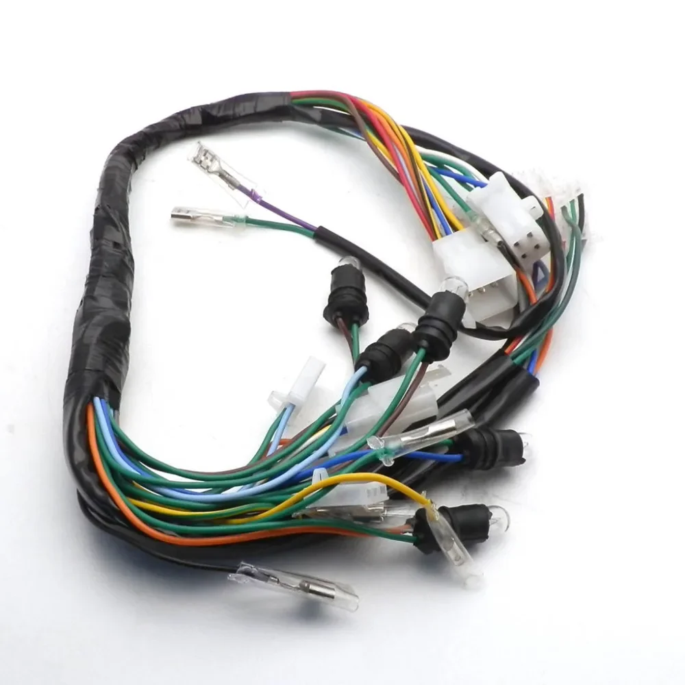 CHINESE GY6 150CC WIRE HARNESS WIRING ASSEMBLY SCOOTER MOPED for 11 Pole 8 Poles Magneto