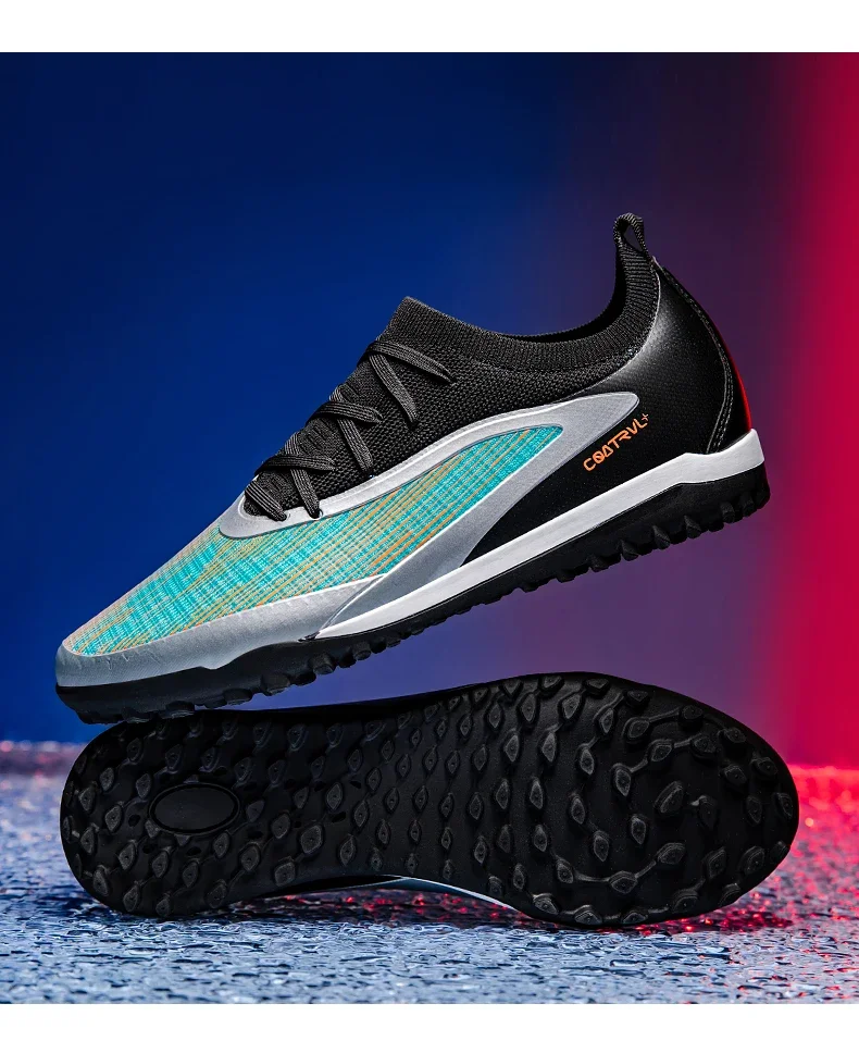 Neue Männer Fußball Schuhe Sport Stollen Erwachsene Atmungsaktive Rutschfeste Fußball Stiefel Outdoor Lange Spikes Training Jungen Spiel Bequem – Detail 30