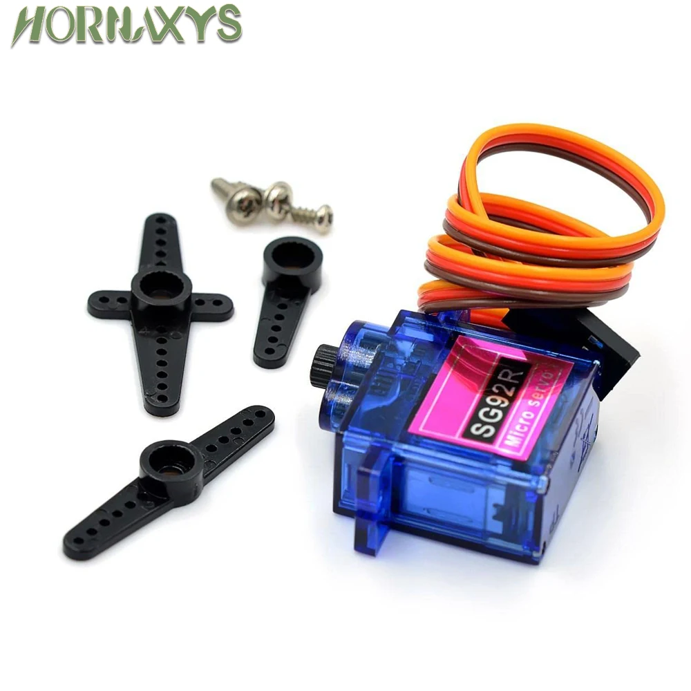 1-10pcs Rc Mini Micro Classic servos SG92R Blue 180 Degree for RC Planes Fixed Wing Aircraft Model Telecontro