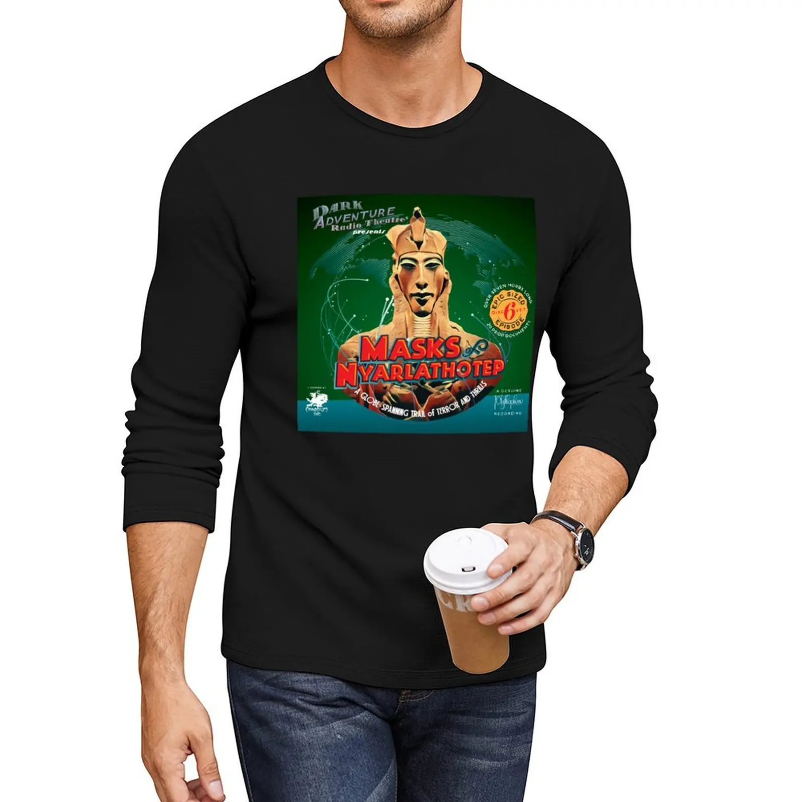 

DART: Masks of Nyarlathotep Long T-Shirt customized t shirts men t shirts