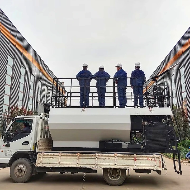 Industrial Grade Hydroseeder for Quarry Rehabilitation Customized Spray Distance and Flow Adjustment for Wetland Restoration