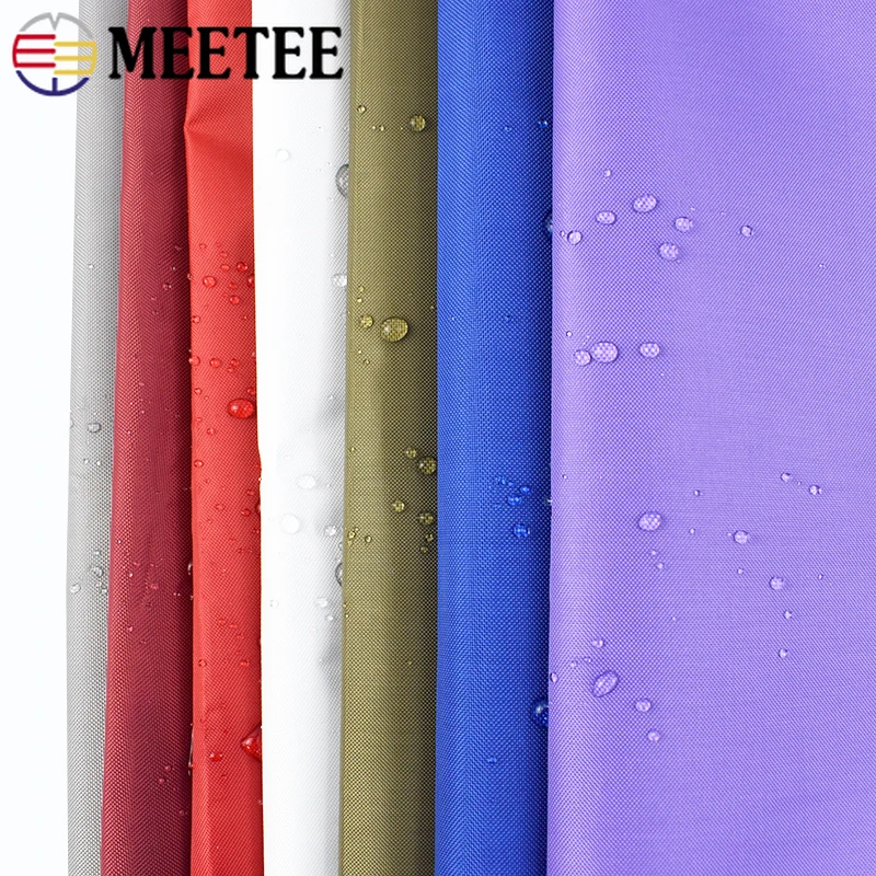 

50/100*150cm Meetee 300D Waterproof Oxford Fabric Anti UV Outdoor Cloth for Raincoat Car Cover Fabrics DIY Sewing Accessories