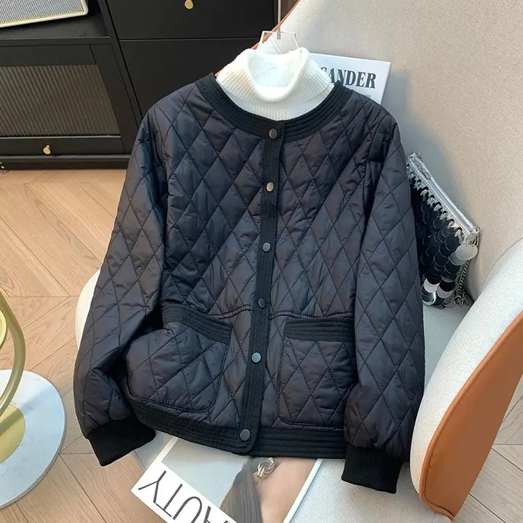 

Осенняя коллекция 2025: Новая легкая и комфортная хлопковая куртка в повседневном стиле для мам, утепленное хлопковое пальто, верхняя одежда