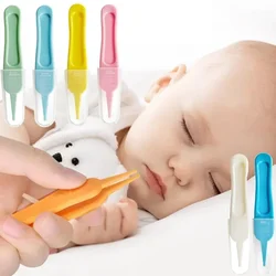 Baby Graaft Booger Clip Baby Oor Neus Navel Schoon Gereedschap Kids Safety Pincet Schoonmaken Pincet Peuter Neusholte Zorgbenodigdheden