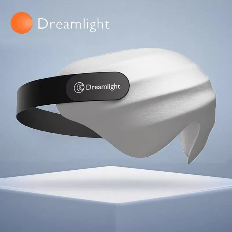 Antifaz Dreamlight 4Spro con Textura de Seda, para Dormir, para Adultos, para la Fatiga Ocular, Portátil