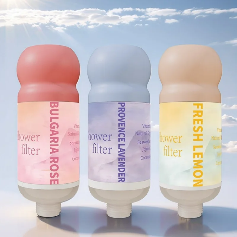 

VC Water Purification Fragrance Shower Head Filter Aromatherapy Filter Shower Head Pressurized Shower Head Filter Cartridge