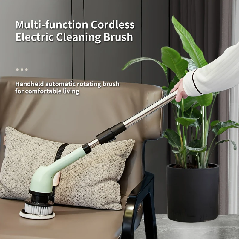 Xiaomi Multi Functional Electric Cleaning Brush Handheld 9-in-1 Bathroom Window Toilet Automotive Rotating Cleaning Machine