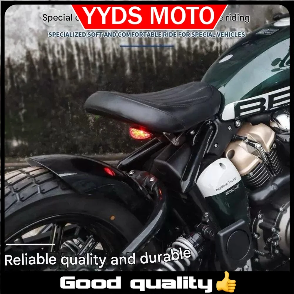 FOR BENDA NapoleonBOB 250  retro single front seat bobber widened and thickened front seat comfortable cushion accessories
