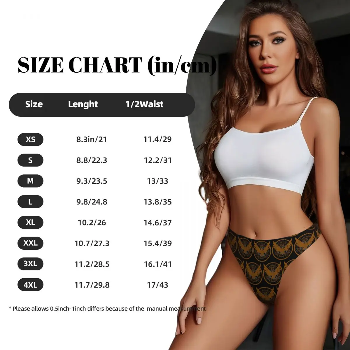 Custom Game Tom Clancys The Division SHD Seal G-string Panties Breathable Women Stretch Thongs Comfort Underwear view 5