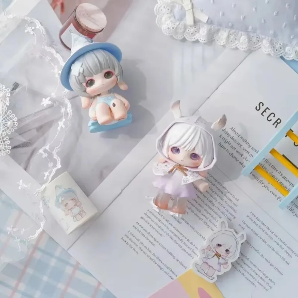 

Rabeea Shimengji 2ND Gen слепая коробка детское лицо кукла аниме фигурки Kawaii Коллекционная модель настольный орнамент подарок на день рождения игрушки