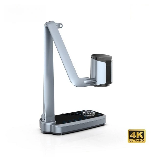 4K Digital Visual Presenter Portable Document Scanner with OCR for Teachers Distance Learning Web Conferencing