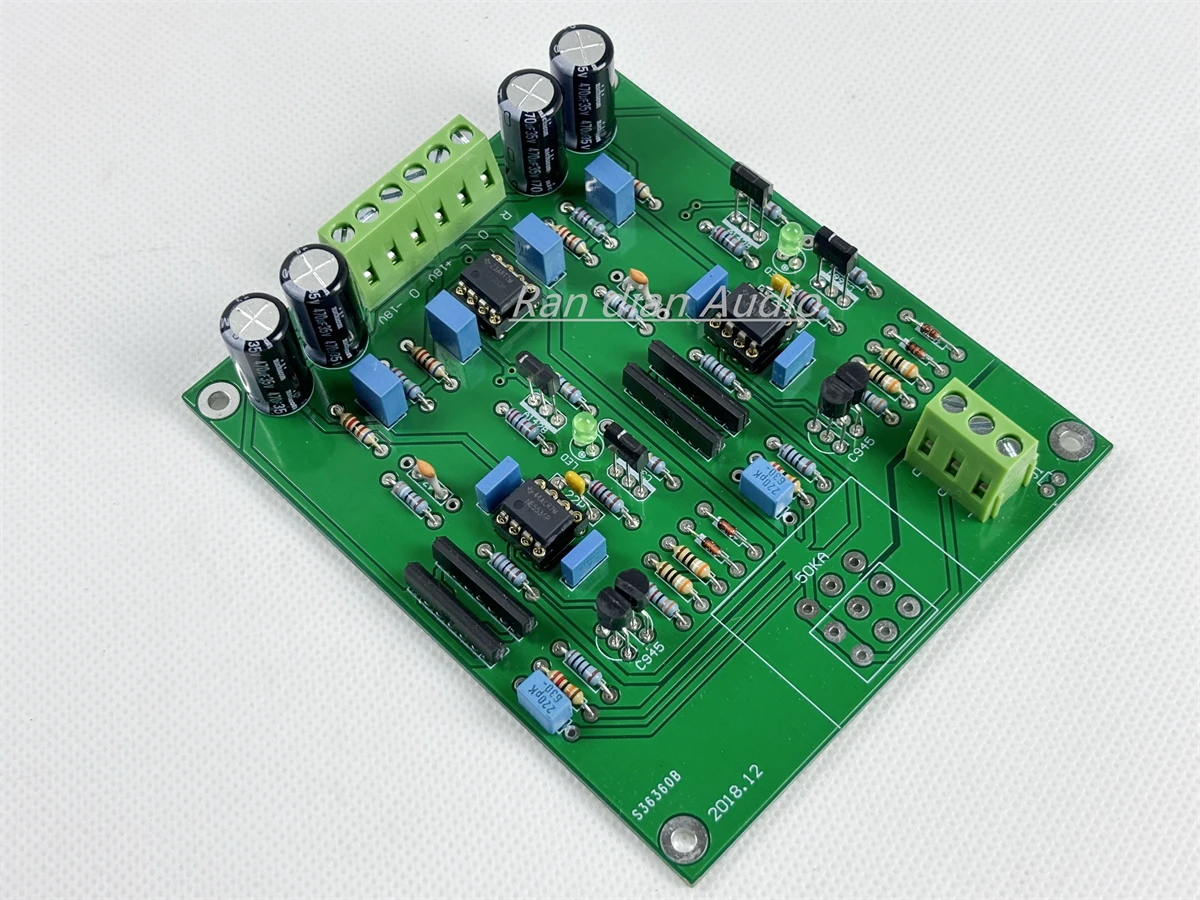 Sugden SDA-1 JRC5534 Twin Field Tube Input Class A Preamp preamplifier Reference Thurton Circuit.10mA Class A current