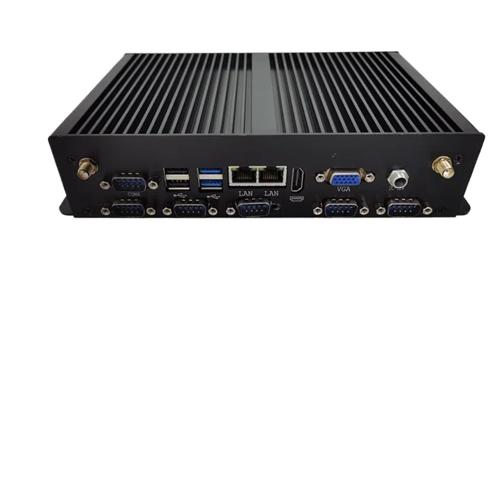 Factory direct 2026 Mini industrial control host J1900 dual Gigabit network port USB3.0 interface HDMI8 USB5 COM