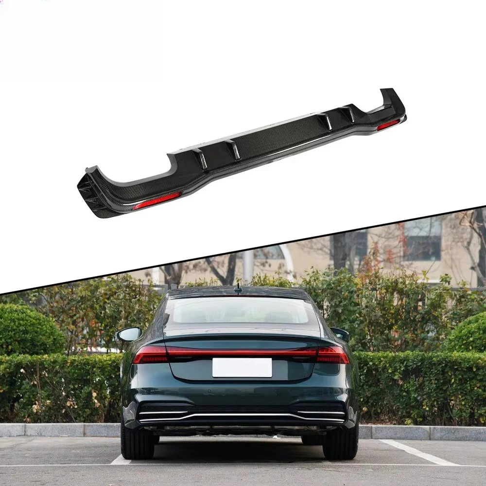 

RS7 Style for A7 S Line S7 Carbon Fiber Rear Diffuser 2019-2020
