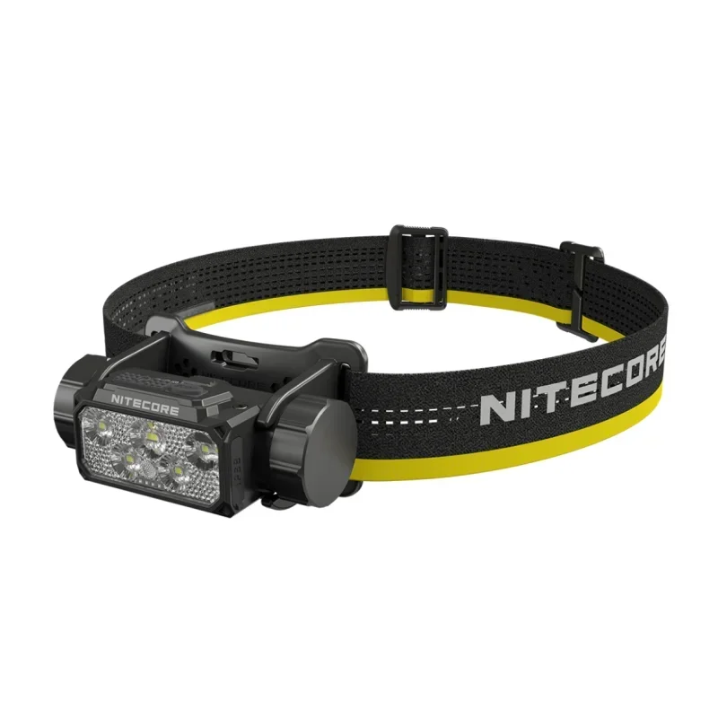 NITECORE HC70 UHE 1600Lumens 6 x NiteLab UHE LED USB-C Rechrgeable Headlamp White Light+Red Light With 6000mAh Battery