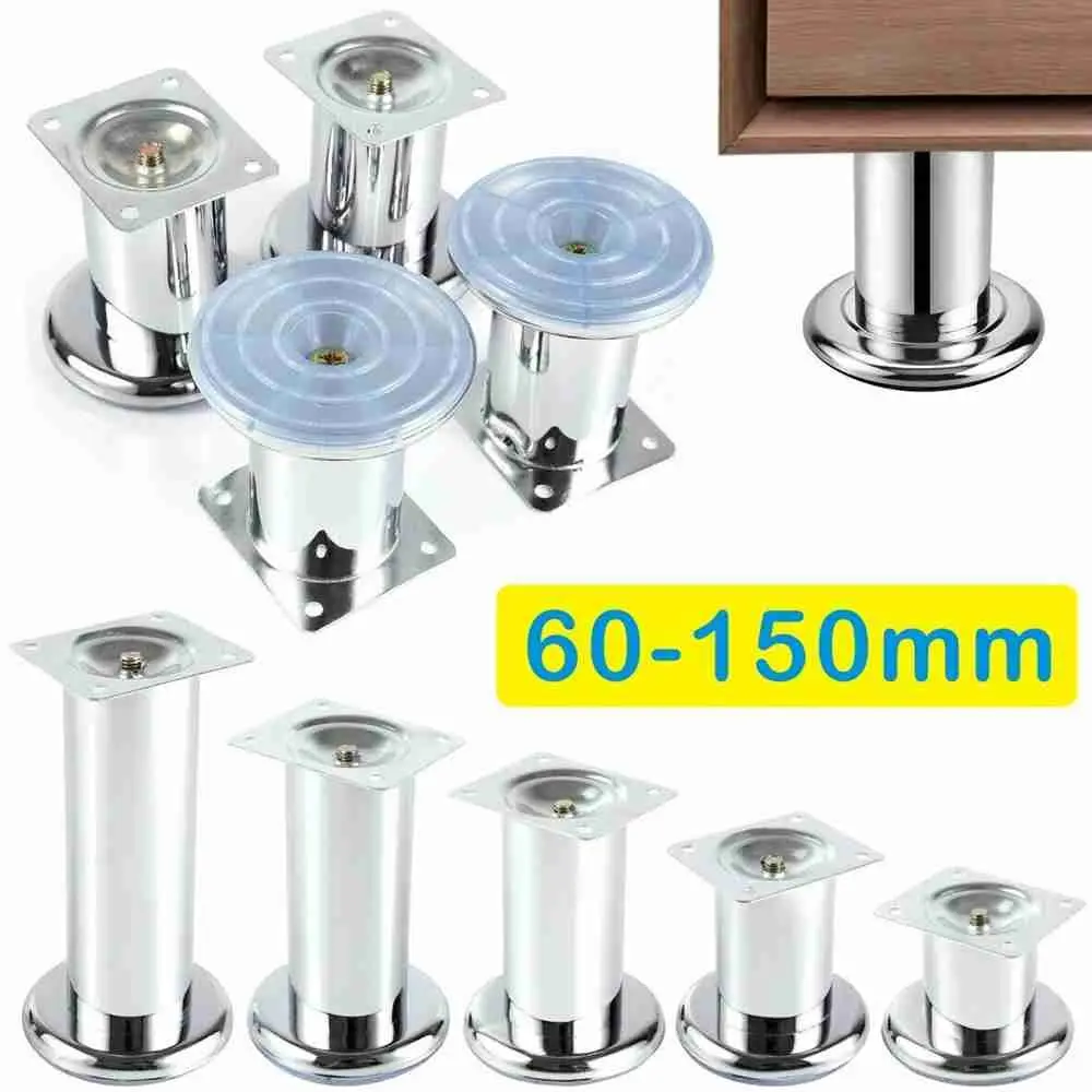 

Durable Hardware Home Supplies Raise Height Chrome Legs Furniture legs Table Feet Sofa Leveling Foot