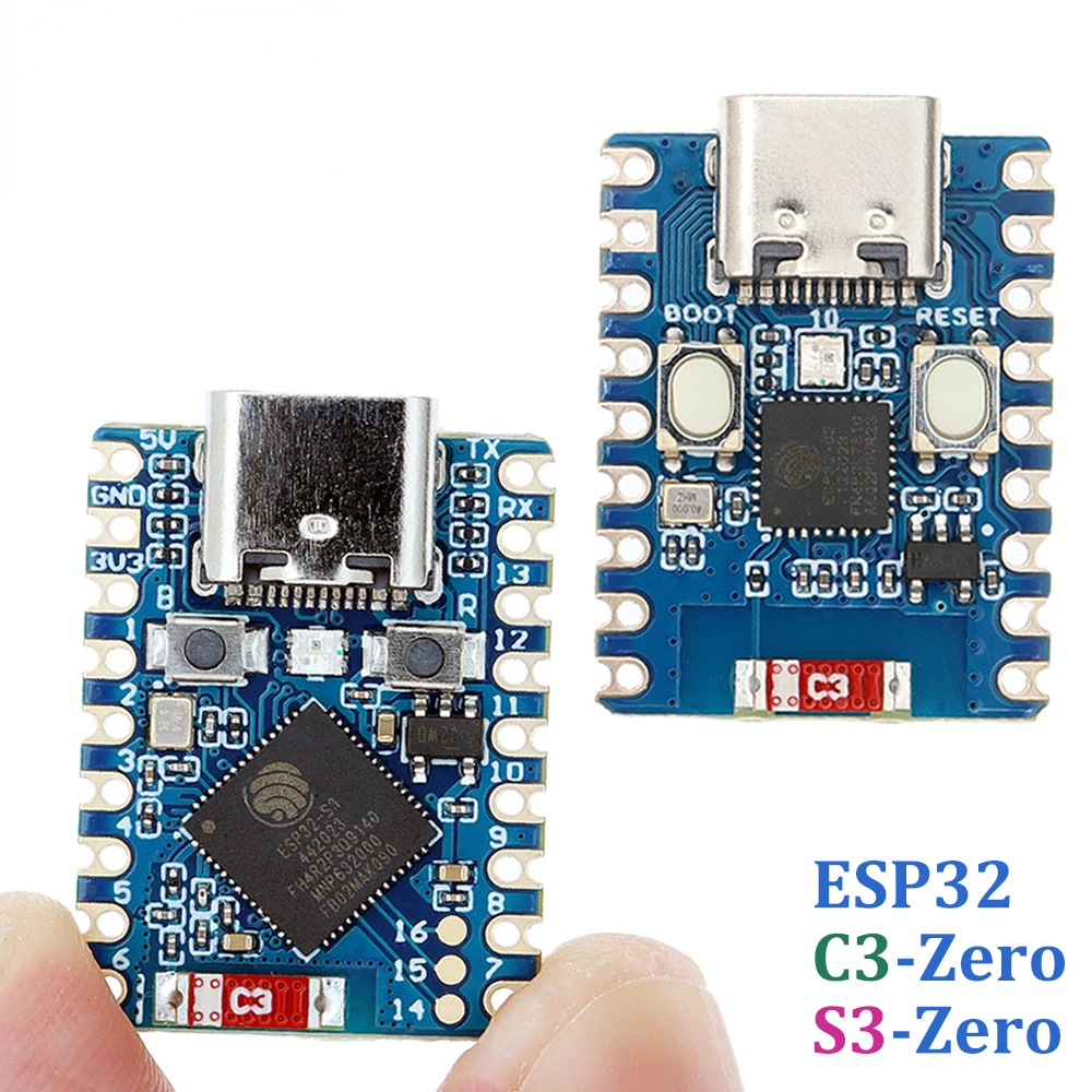 ESP32-C3-Zero ESP32-S3-Zero Mini Development Board WiFi Bluetooth Ultra-small Size ESP32 C3 S3  ESP 32