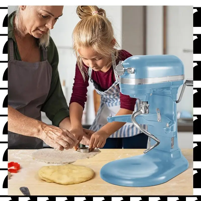 Reemplazo de gancho de masa de acero inoxidable A44U para batidoras con soporte de elevación de tazón Kitchenaid de 7 QT, accesorio de gancho de masa en espiral