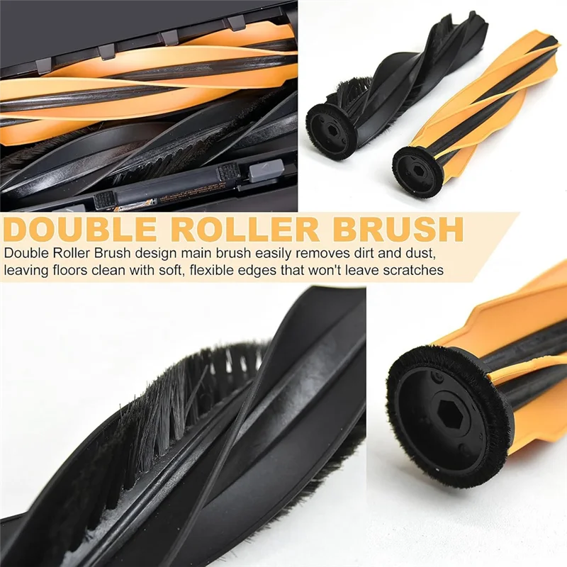 

【Опадение цены】аксессуары, запасные части для Dreame X50 Ultra, детали пылесоса, основная боковая щетка, фильтры Hepa, тканевые мешки для пыли