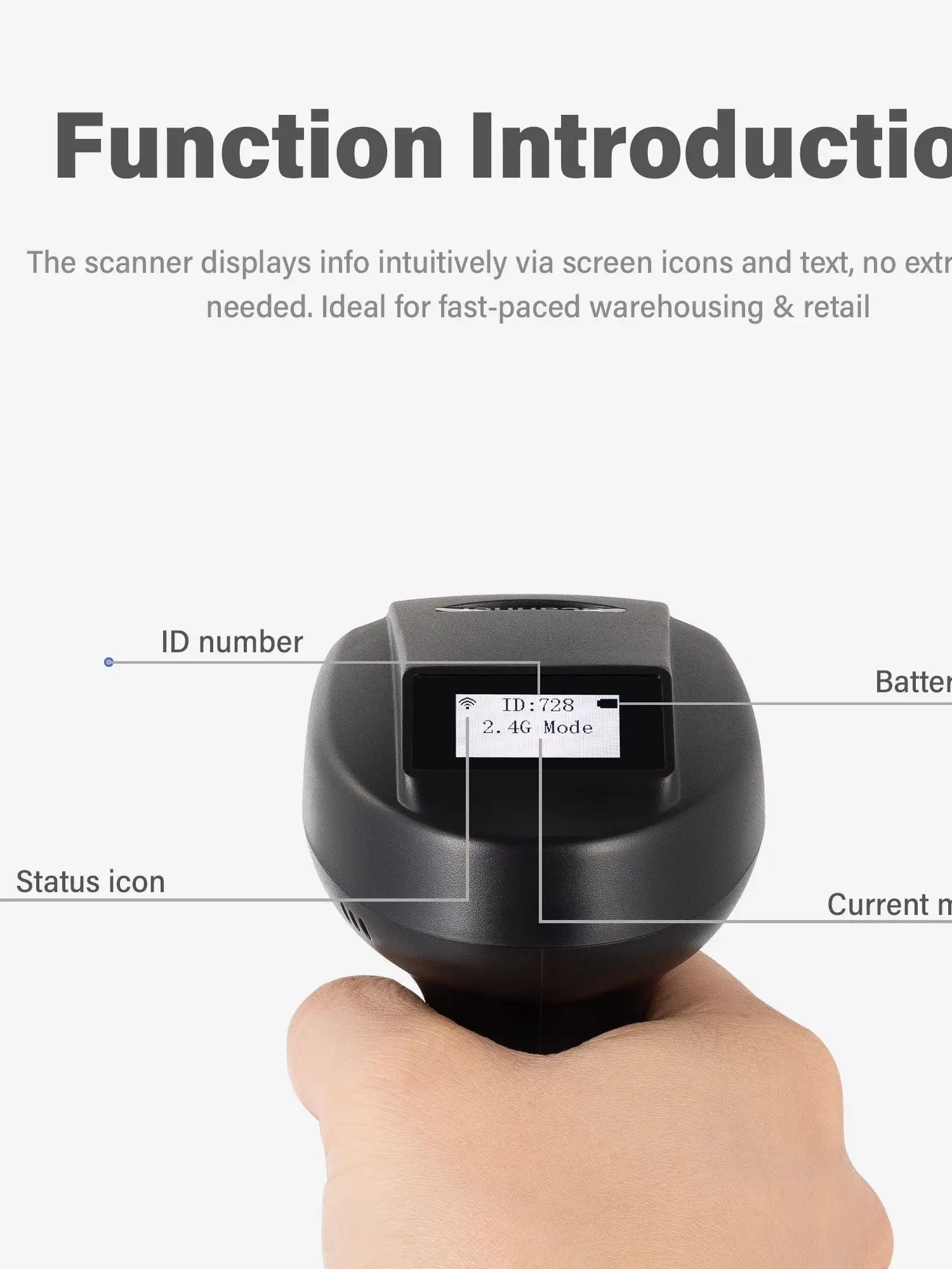 2.4G Wireless 1D 2D…