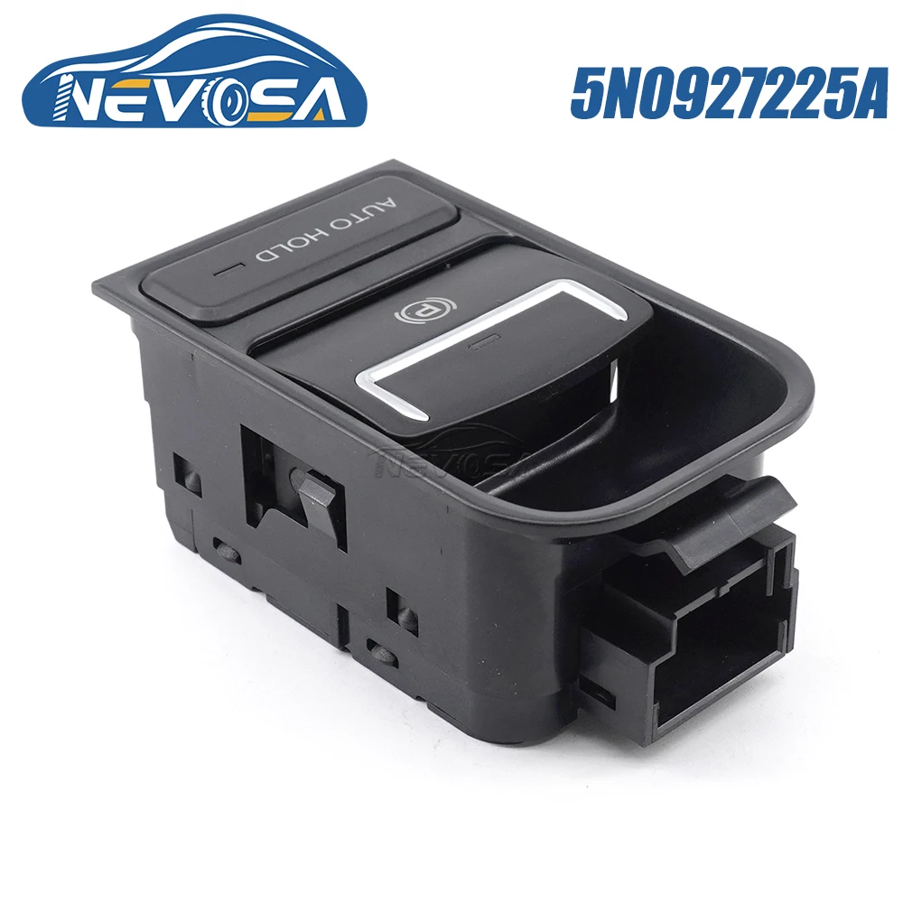 

NEVOSA 5N0927225A For VW Tiguan Alhambra 2008 2009 2015 Car Parking Hand Brake Park Control Switch Button Auto Electronic 16Pins