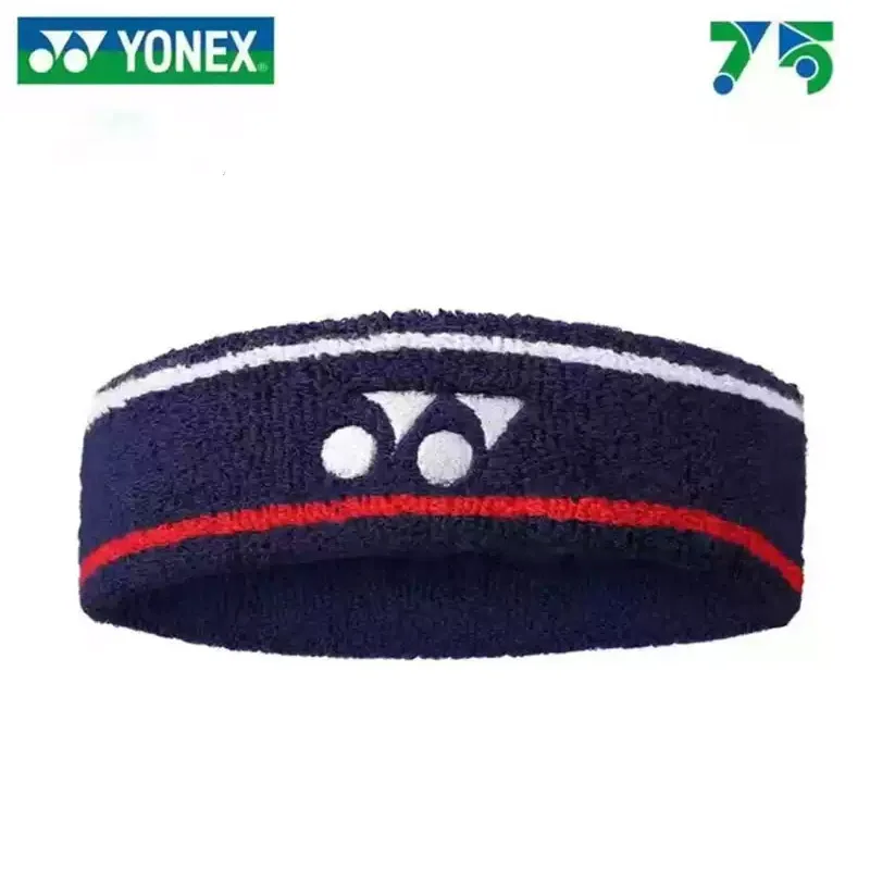 YONEX Badminton Tennis Sports Turban Headband Fitness Sweat-absorbent Non-slip Thickened Belt Yoga Basketball Running Scarf image 3