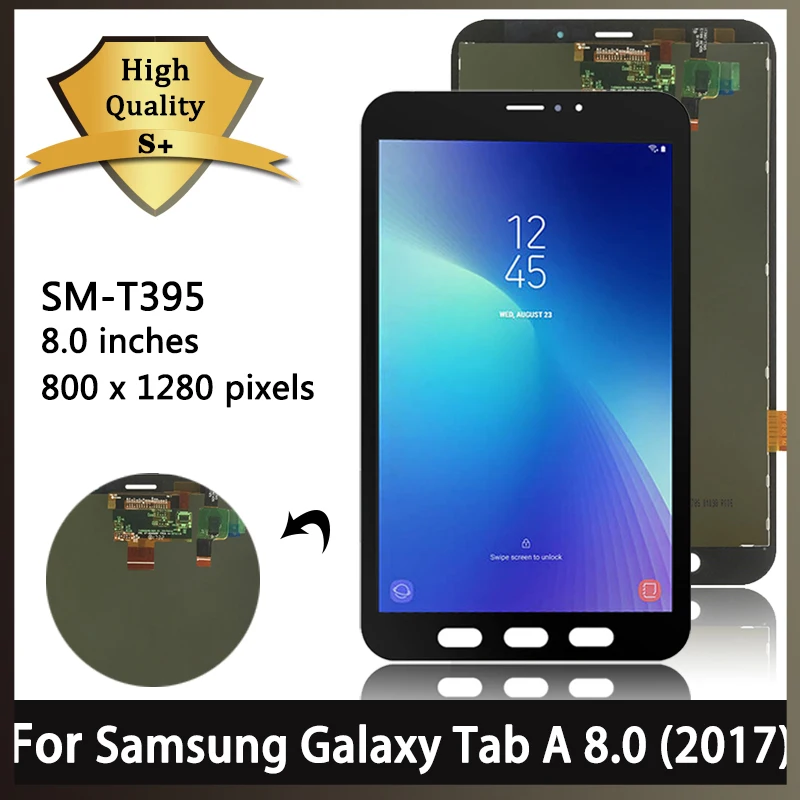 

New LCD 8.0"T395 LCD For Samsung Tab Active 2 SM-T395 SM-T395C LCD Display Touch Screen Digitizer Assembly Replacement