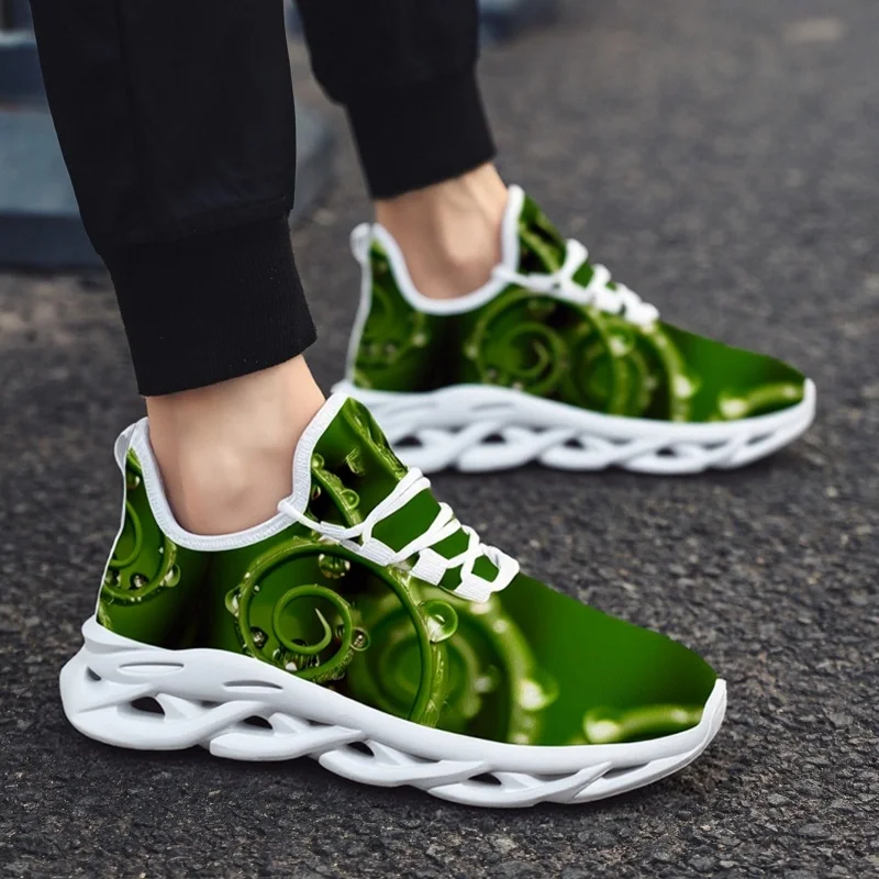 YRZL Non Slip Sneakers for Men Lightweight Gym Training Shoes Breathable Comfortable Walking Shoes Mens Casual Athletic Sport