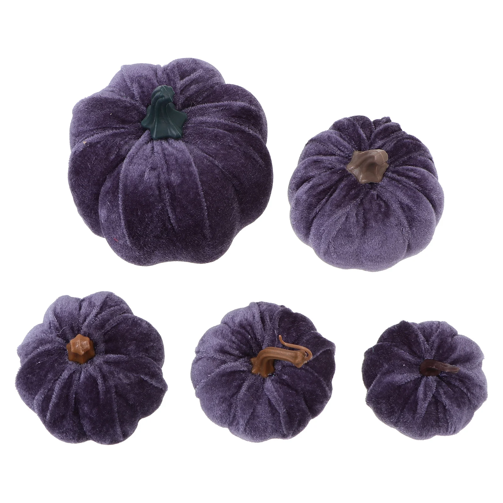 

5Pcs Fake Pumpkin Decorations High-Quality Foam Simulation Pumpkin for Halloween Thanksgiving DIY Party Decor Home Garden