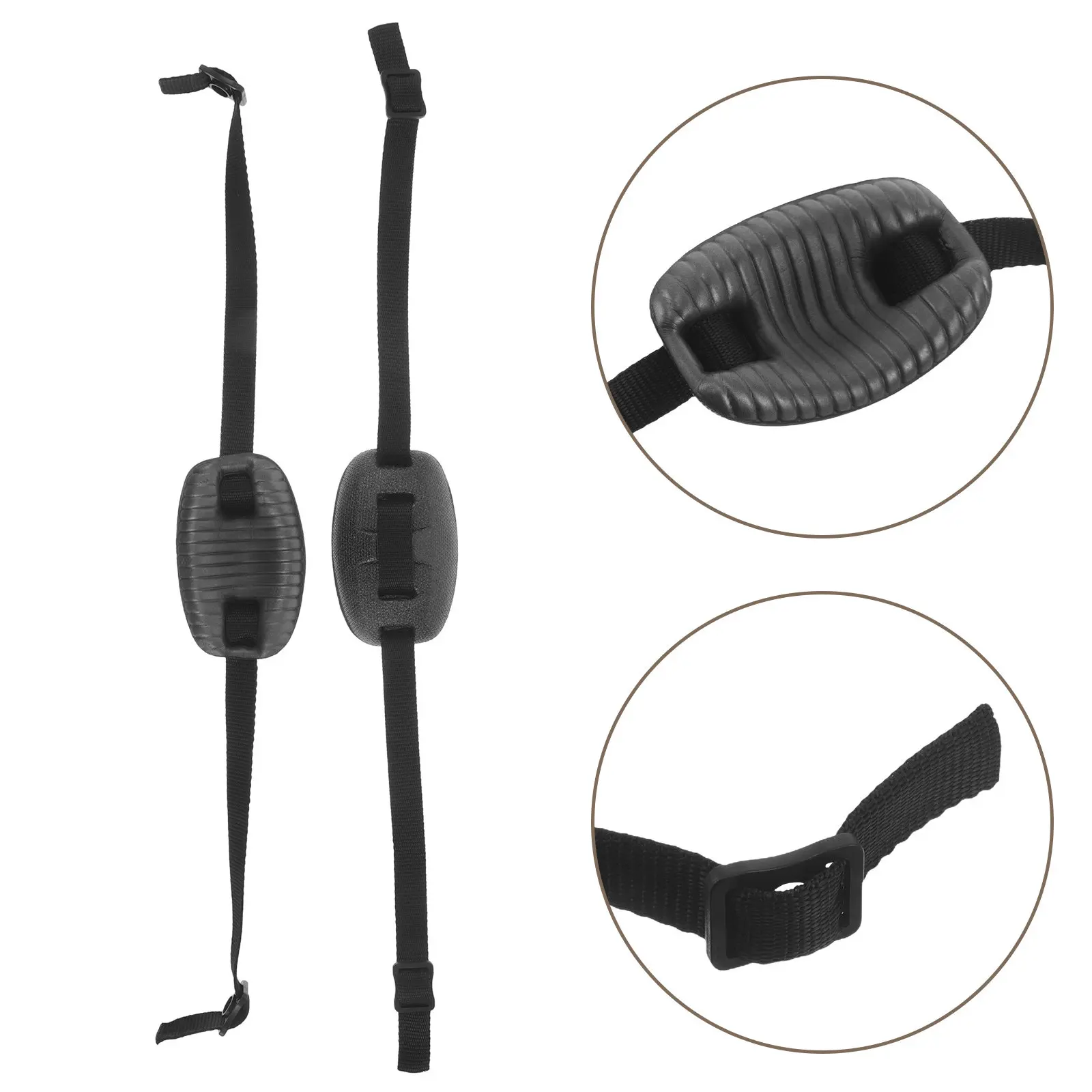 

2 шт. регулируемые спортивные накладки на подбородок с мягкой подкладкой для игроков в регби, футбол, бейсбол, черные, аксессуар для защиты подбородка