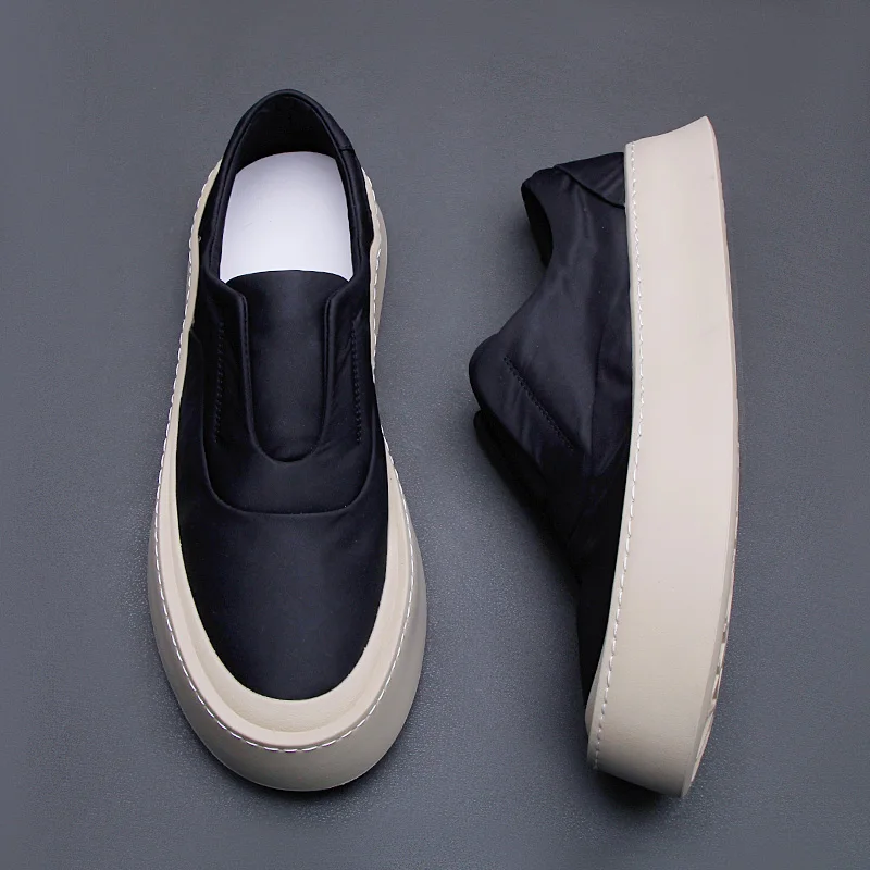 Men's shoes fashion shoes 2024 new cloth breathable casual shoes soft soles comfortable board shoes men's summer loafers