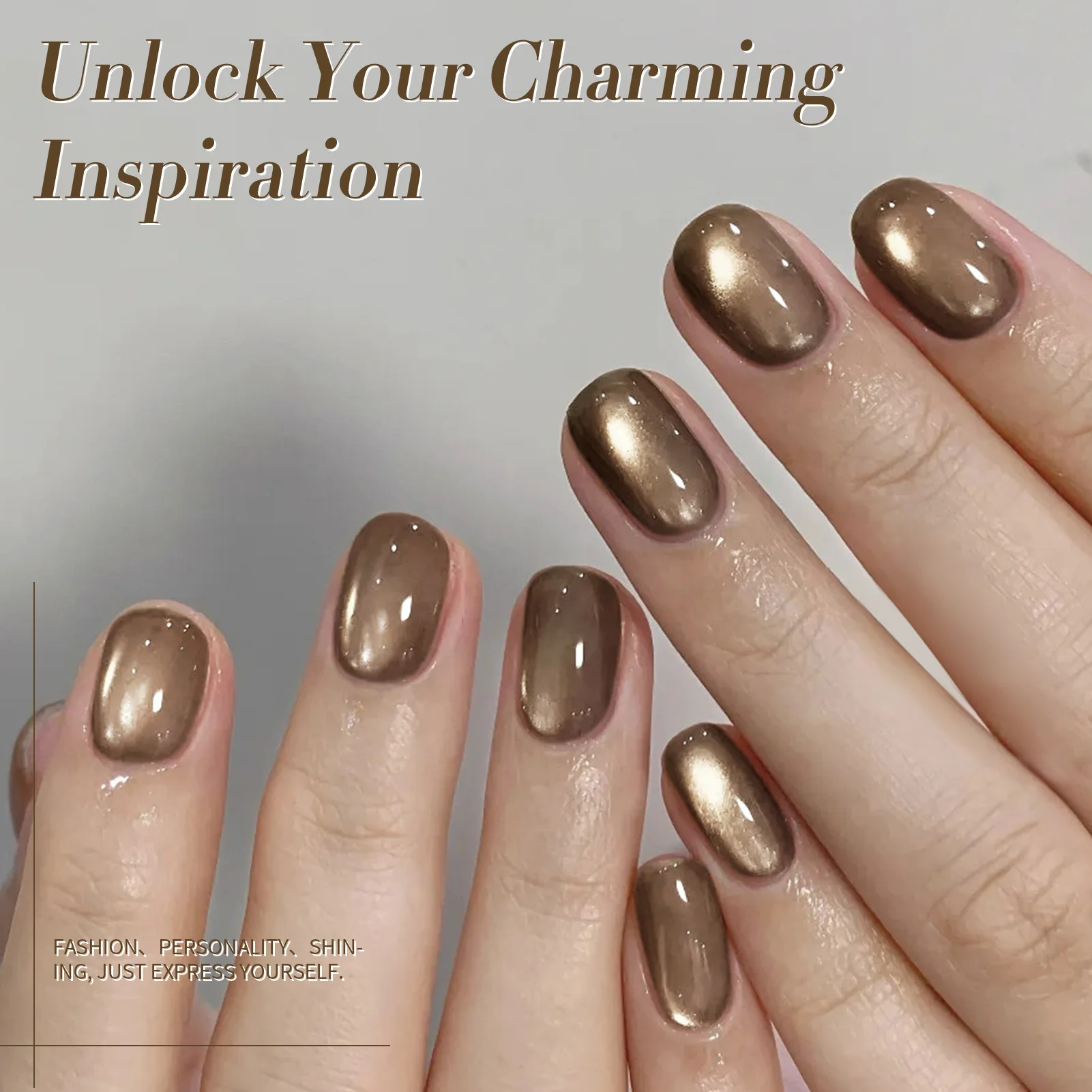 BORN PRETTY 6 ボトル Sauvage Cat 磁気ネイルジェルポリッシュセット半永久 UV ジェルソークオフスパークリンググリッターネイルアートサロン