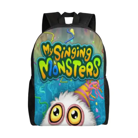 My Singing Monsters  Backpack Youth  Print Backpacks Polyester Kawaii School Bags University Colorful Rucksack