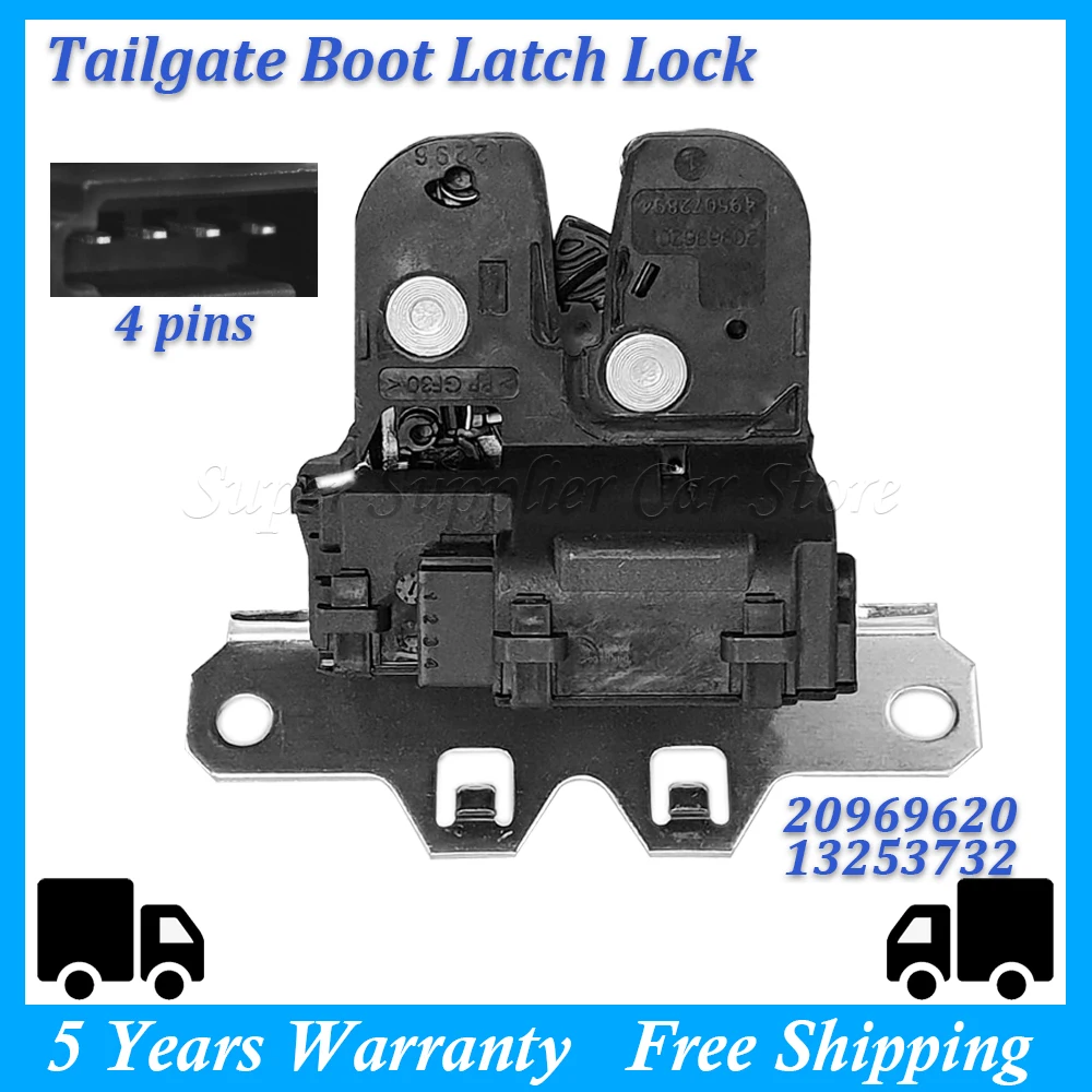 

One piece Rear Tailgate Boot Latch Lock For Opel Vauxhall Insignia A Hatchback 13253732 20969620 Car Accessories replacement