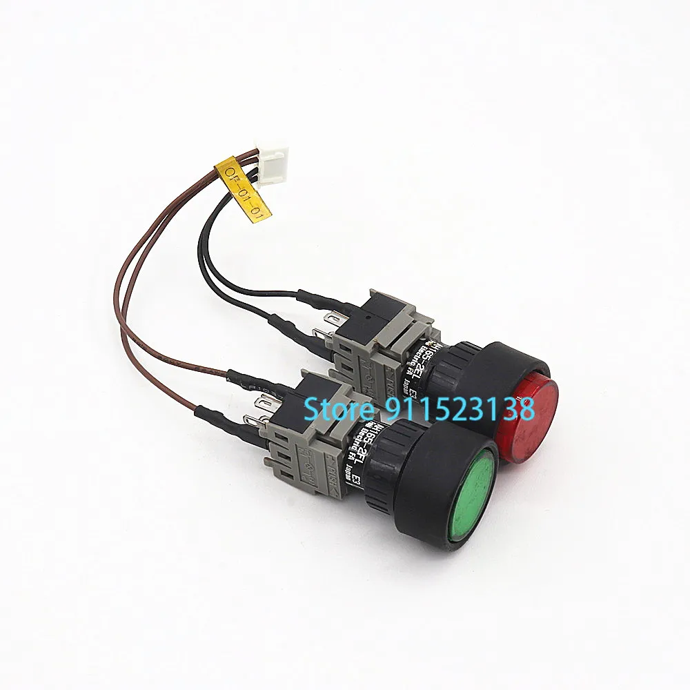 Good Quality SWF Sunstar Embroidery Machine Spare Parts Genuine Start Stop Switch Red Green