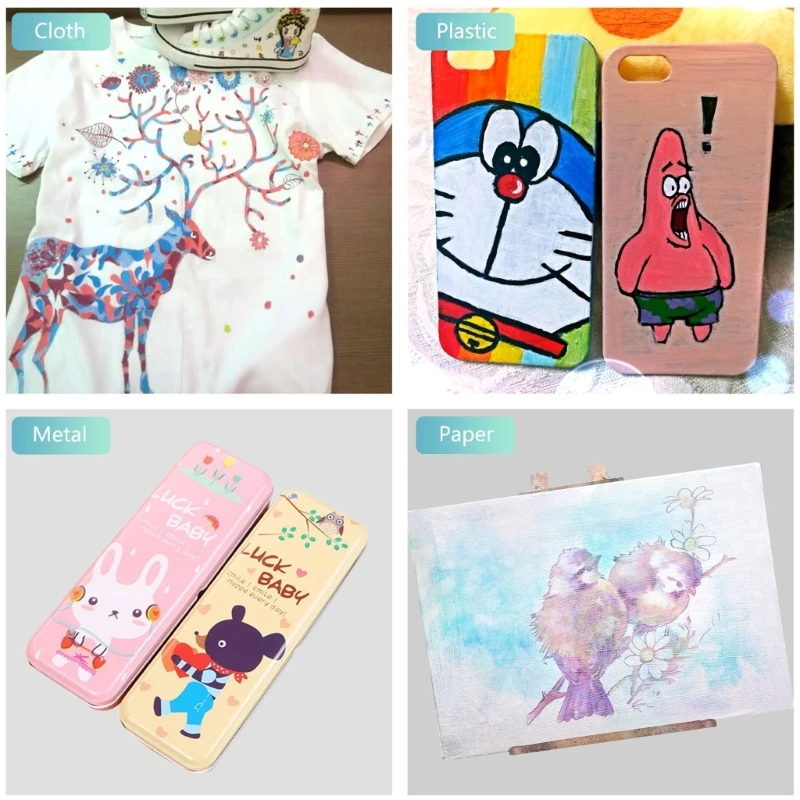 12 لون الاكريليك الطلاء علامات التجفيف السريع الكتابة على الجدران أقلام تلوين القلم في سن المراهقة